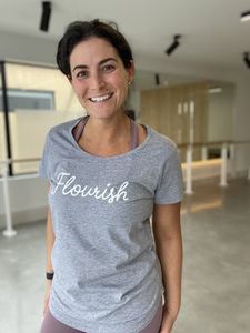 Scoop Neck Tee - Flourish