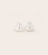 Heart Truth Studs - Silver