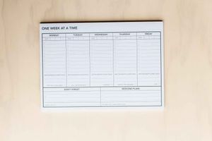 A4 Weekly Planner