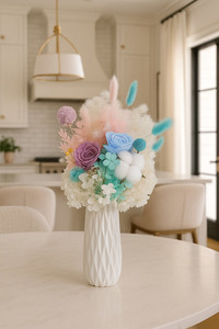 Products: Violet and Blue Roses Arrangement Flower Boutique