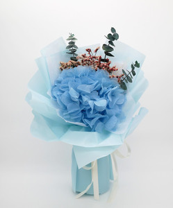 Products: Blue Hydrangea Flower Bouquet Flower Boutique