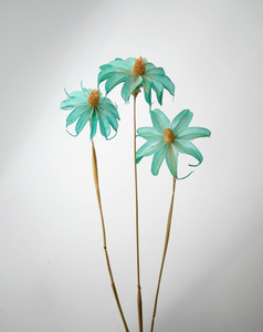 Products: Handmade Daisy Flower - Turquoise Flower Boutique