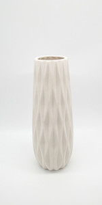 Products: Art Deco Vase - Diamond - Tall Flower Boutique