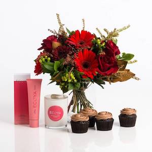 Occasion: Red Posy & Ecoya Gift Set