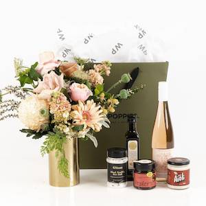 Blush Bouquet & Gourmet Rosé Gift Set
