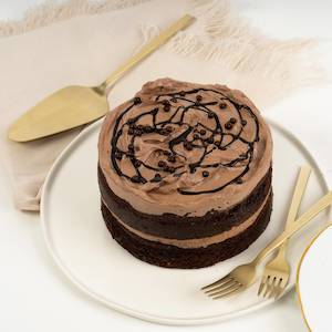 Sweet Talk Chocolate Cake (Vegan + Gluten Free)