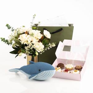Gifts: Baby Blue Whale Gift Set