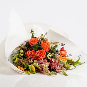 Market Bouquet - Burnt Oranges