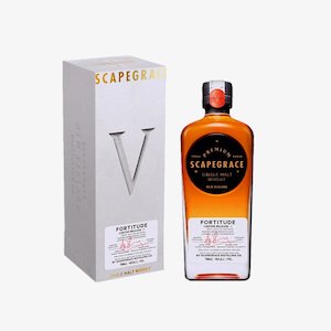Add On Gifts Champagne Wine And Beer: Scapegrace Fortitude V Single Malt 700ml