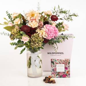Occasion Thank You: Stylish Garden Bouquet & Devonport Chocolate