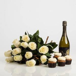 Occasion Engagement And Wedding: White Petal Prosecco Dreams