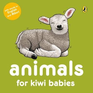 Animals for Kiwi Babies Baby Book