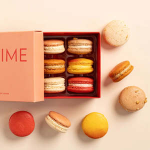 J'aime Summer Collection Macarons - box of 6