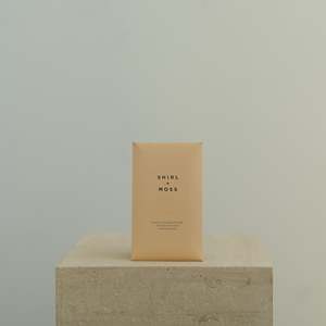 Shirl & Moss Hazelnut, Orange & Sea Salt Dark Chocolate Bar