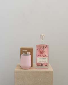 Gift Boxes: Rose & Twig with Huski Wine Friend