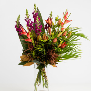 Sculptural Red Bouquet