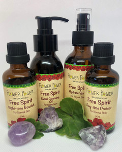 Products: Free Spirit Skincare Set Flower Power