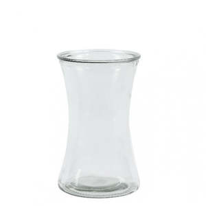 Large clear glass vase *20 cm