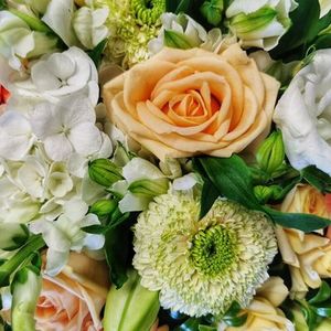 Bouquet: Apricots and Pastels, Bouquet Flowers By Joanne