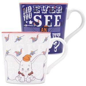 Disney Heat Changing Mug: Dumbo, Home and Living Flowers By Joanne