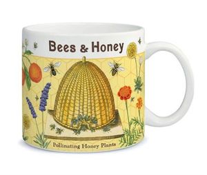 Disney Gifts: Cavallini & Co Mug - Bees & Honey, Home and Living Flowers By Joanne