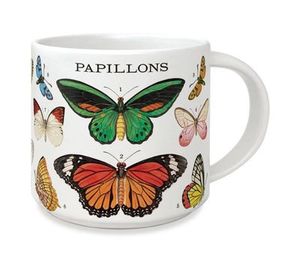 Cavallini & Co Mug - Butterflies, Home and Living Flowers By Joanne