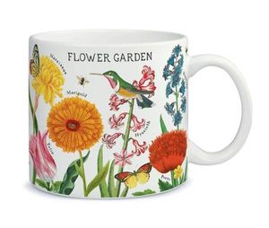 Disney Gifts: Cavallini & Co Mug - Flower Garden, Home and Living Flowers By Joanne