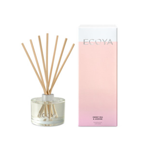 Ecoya Sweet Pea & Jasmine Mini Diffuser, Gifts Flowers By Joanne