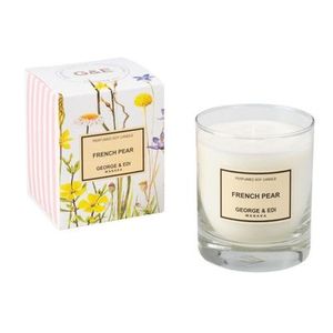 George & Edi Candle French Pear, Gifts Flowers By Joanne