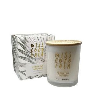 Surmanti: Miss Coco Lala 300g Jar Candle- Fresh Cut Orchids, Gifts Flowers By Joanne