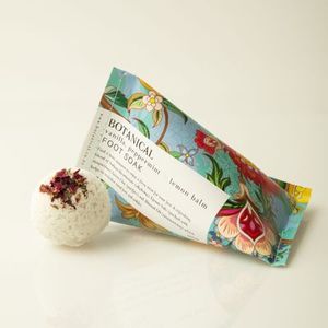 Botanical: Botanical Vanilla, Peppermint + Lemon Balm Foot Soak, Body Care Flowers By Joanne