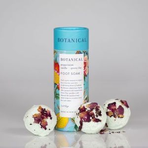 Botanical Peppermint, Vanilla + Green Clay Foot Soak Trio, Body Care Flowers By Joanne