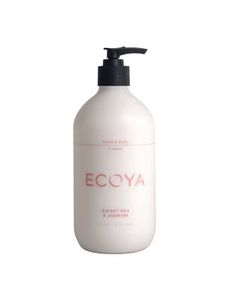 Ecoya Sweet Pea & Jasmine Hand & Body Lotion, Body Care Flowers By Joanne
