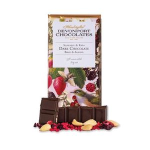 Devonport Chocolate Vintage Tablet Dark Chocolate Almond & Berry-Silver Eye,&hellip;