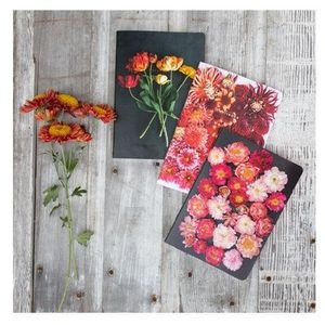 Cards and Books: Floret Farm's Cut Flower Garden Notebook Trio, Cards and Books Flowers By Joanne