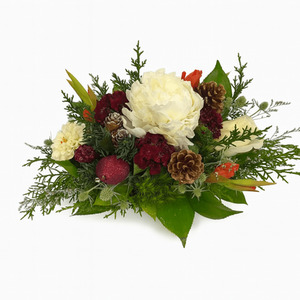 Products: Christmas Table Centrepiece, Christmas Flowers By Joanne