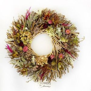 Dried Flowers: Dried Flowers Wreath, Dried Flowers Flowers By Joanne