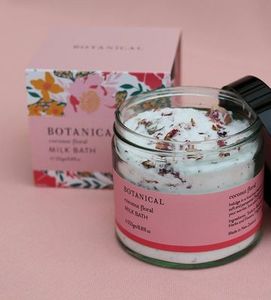 Botanical Floral Milk Bath - Rose + Coconut, Body Care Flowers By Joanne
