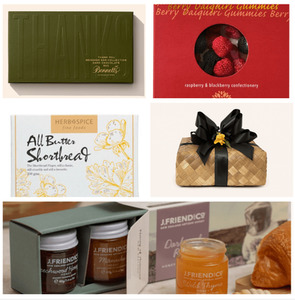 Products: Thank You Gift Box - Sweet Treats & Honey, Gift Pack Flowers By Joanne