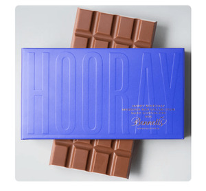 BENNETTS OF MANGAWHAI HAPPY BIRTHDAY MESSAGE BAR, Chocolate Flowers By Joanne