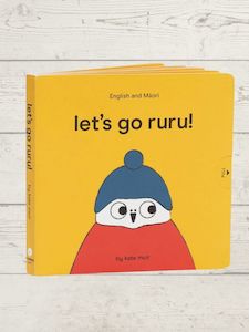 Books And Colouring: Let's go Ruru book