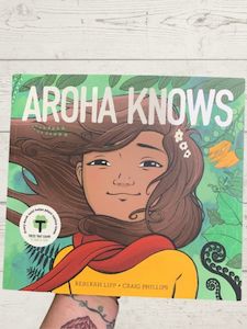 Books And Colouring: Aroha Knows book.