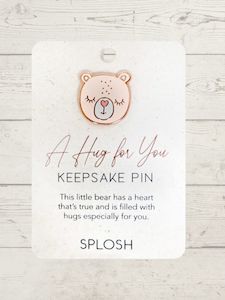 Keepsake Pins: Keepsake pin - A Hug for you