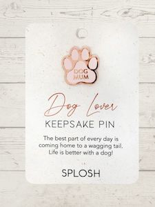 Keepsake Pins: Keepsake pin - Dog lover