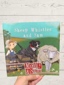 Books And Colouring: Sheep whistles and Sam – paperback