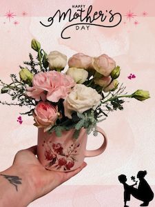 Mother's Day - Florals and mug.