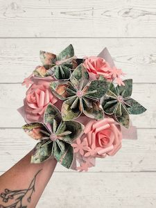Paper flower posy (3)