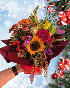 Christmas 2025: Christmas themed posy box