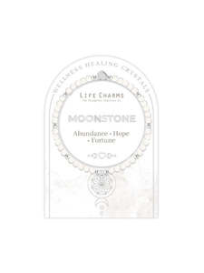 Life Charm Jewellery: Life charm jewellery - Moonstone