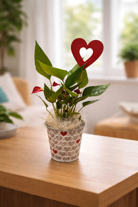 Heartfelt Anthurium – Valentine’s Day Plant Gift
